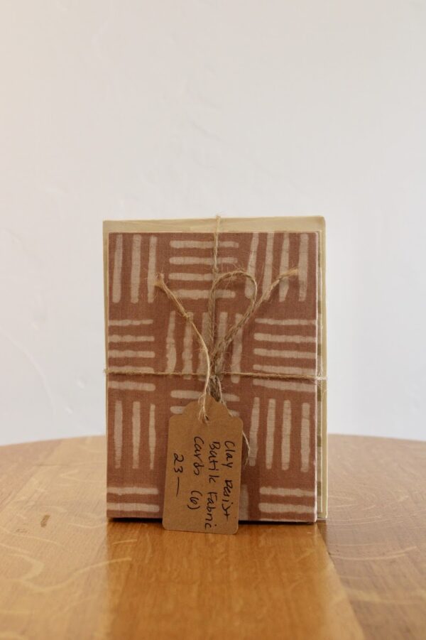 Clay Resist Baltic Fabric Cards